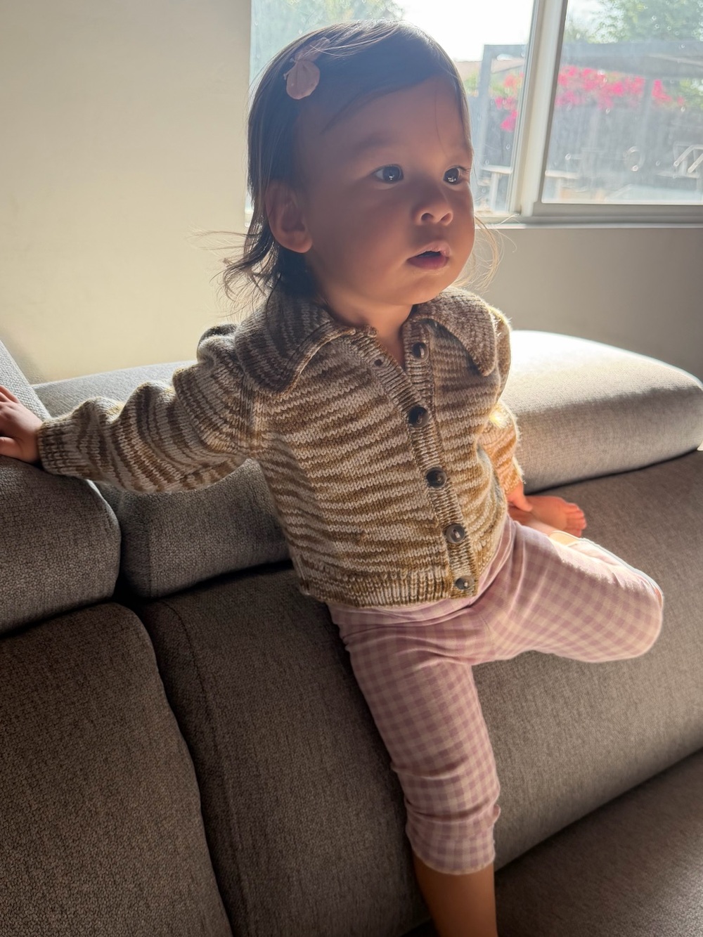 Misha & Puff Spacedye Motley Cardigan 18-24M